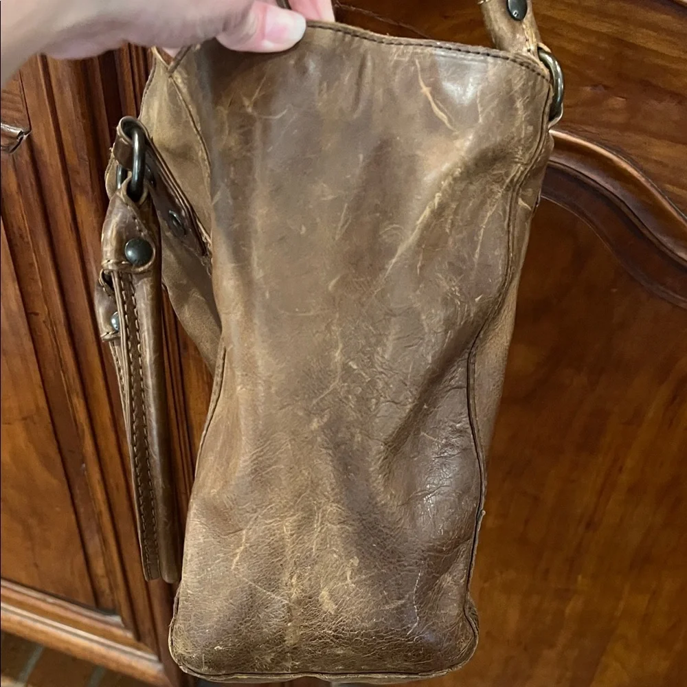 Frye Brown Melissa Tote - Picture 11 of 16